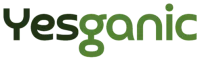 Yesganic logo – natural and organic brand starting with pure jaggery and cold-pressed oils.